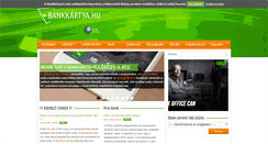 Desktop Screenshot of bankkartya.hu